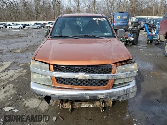 ✅ 2006 Chevrolet Colorado 1LT • VIN: 1GCDT136868130620 • Lot: 43404895. Wystawiony na Copart z przebiegiem Nie podano. Bezpłatny archiwum sprzedaży aukcyjnych z USA i szczegółowy raport historii pojazdu na DreamBid. Zdjęcie 5.