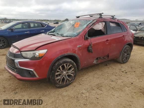 2016 Mitsubishi Outlander SE with VIN JA4AP3AW5GZ058643, listed as a Copart auction lot 53148925 with 160,180 mi miles and Salvage title. Bid and sale history available at DreamBid. Image 1.