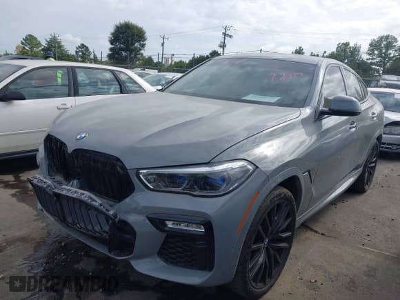 ✅ 2022 BMW X6 M50i • VIN: 5UXCY8C01N9J87217 • Lot: 43415875. Wystawiony na IAAI z przebiegiem 27 952 mil. Bezpłatny archiwum sprzedaży aukcyjnych z USA i szczegółowy raport historii pojazdu na DreamBid. Zdjęcie 2.