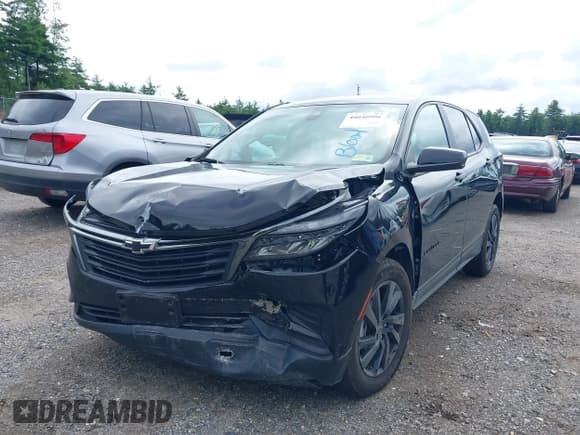 ✅ 2023 Chevrolet Equinox LS • VIN: 3GNAXSEG0PL202276 • Lot: 40040996. Listed on IAAI with 15,866 mi. Free auction sales archive from the USA and detailed vehicle history report at DreamBid. Image 6.