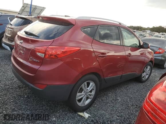 2012 Hyundai Tucson GLS z VIN KM8JU3AC9CU487792, wystawiony jako Copart lot #74331604 z przebiegiem Nie podano mil oraz Szkoda całkowita • Salvage title. Historia ofert i sprzedaży dostępna na DreamBid. Obrazek 3.