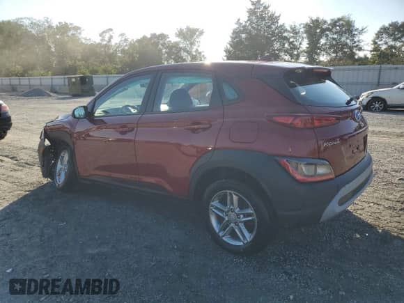 2023 Hyundai Kona SE with VIN KM8K2CAB4PU019413, listed as a Copart auction lot 80839385 with 87,006 mi miles and Salvage title. Bid and sale history available at DreamBid. Image 2.