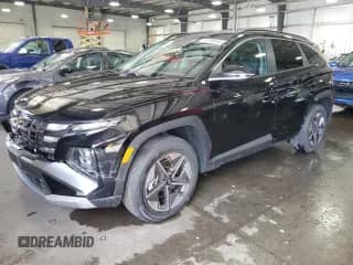 2025 Hyundai Tucson SEL Convenience with VIN 3KMJCCDEXSE016037, listed as a Copart auction lot 70138645 with 1,497 mi miles and Salvage title. Bid and sale history available at DreamBid. Image 1.