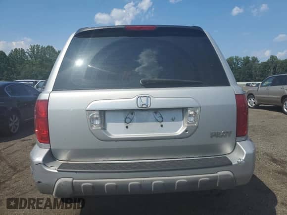 2003 Honda Pilot LX with VIN 2HKYF18143H520231, listed as a Copart auction lot 63579115 with Not provided miles and Salvage title. Bid and sale history available at DreamBid. Image 6.