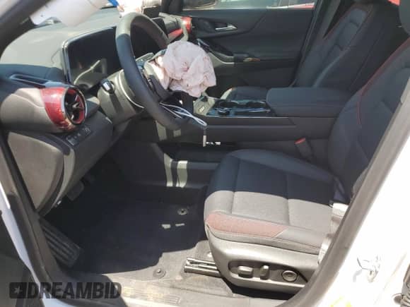 2025 Chevrolet Equinox FWD RS with VIN 3GNAXLEG0SL211798, listed as a Copart auction lot 56547405 with 288 mi miles and Salvage title. Bid and sale history available at DreamBid. Image 7.