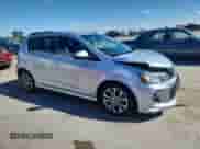 2018 Chevrolet Sonic LT with VIN 1G1JD6SH5J4103089, listed as a Copart auction lot 90287615 with 73,589 mi miles and Salvage title. Bid and sale history available at DreamBid. Image 4.