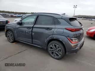 2022 Hyundai Kona N Line с VIN KM8K3CA34NU862417, выставлен на аукционе Copart как лот 36930453 с пробегом 17 486 миль миль и . История ставок и продаж доступна на DreamBid. Изображение 2.