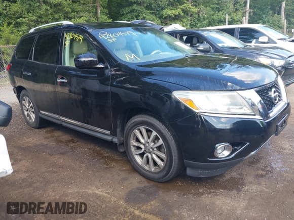 ✅ 2014 Nissan Pathfinder SV • VIN: 5N1AR2MM3EC696129 • Lot: 42804579. Listed on IAAI with 113,387 mi. Free auction sales archive from the USA and detailed vehicle history report at DreamBid. Image 1.
