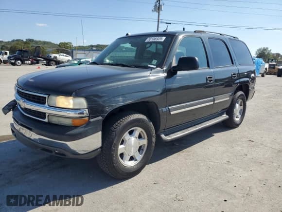 ✅ 2005 Chevrolet Tahoe LS • VIN: 1GNEC13V75R149526 • Lot: 85186925. Listed on Copart with 323,974 mi. Free auction sales archive from the USA and detailed vehicle history report at DreamBid. Image 1.