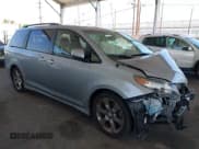 ✅ 2014 Toyota Sienna SE • VIN: 5TDXK3DC8ES485443 • Lot: 42685176. Listed on IAAI with 91,853 mi. Free auction sales archive from the USA and detailed vehicle history report at DreamBid. Image 1.