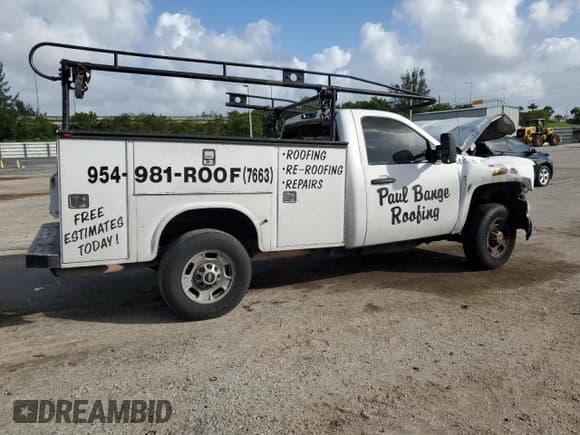 ✅ 2013 Chevrolet Silverado 2500HD Work Truck • VIN: 1GB0CVCG7DF140048 • Lot: 78042644. Listed on Copart with Not provided. Free auction sales archive from the USA and detailed vehicle history report at DreamBid. Image 3.