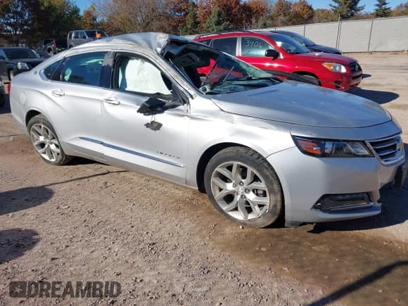 ✅ 2019 Chevrolet Impala Premier • VIN: 1G1105S38KU113563 • Лот: 43587522. Опубликован ранее на IAAI с пробегом 112 739 миль. Бесплатный доступ к архиву аукционных продаж из США и подробный отчёт об истории автомобиля на DreamBid. Изображение 1.