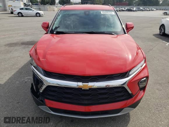 2023 Chevrolet Blazer LT z VIN 3GNKBCR49PS227045, wystawiony jako Copart lot #65666434 z przebiegiem 4 080 mil mil oraz Szkoda całkowita • Salvage title. Historia ofert i sprzedaży dostępna na DreamBid. Obrazek 5.