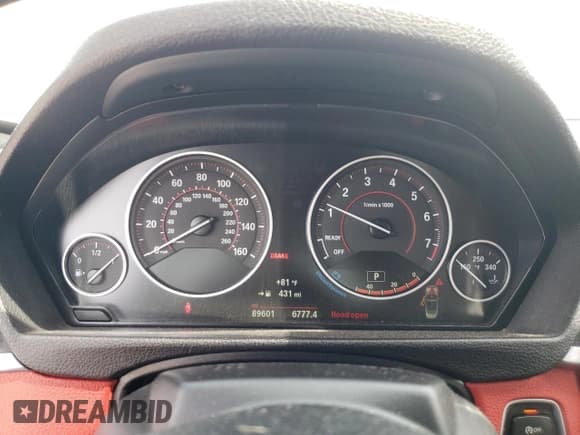 ✅ 2016 BMW 4 Series 428i • VIN: WBA3V7C55G5A28971 • Lot: 80303905. Listed on Copart with 89,601 mi. Free auction sales archive from the USA and detailed vehicle history report at DreamBid. Image 9.