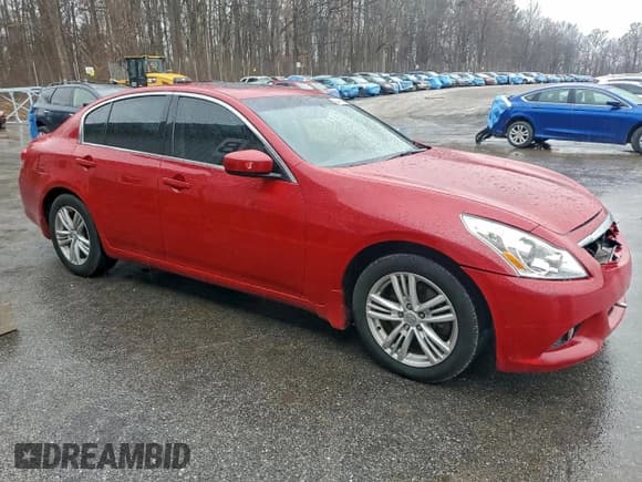 ✅ 2012 Infiniti G37 x • VIN: JN1CV6AR4CM671220 • Lot: 94484395. Listed on Copart with 147,518 mi. Free auction sales archive from the USA and detailed vehicle history report at DreamBid. Image 4.