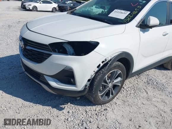 ✅ 2023 Buick Encore GX Select • VIN: KL4MMDS24PB144915 • Lot: 43224653. Listed on IAAI with 38,173 mi. Free auction sales archive from the USA and detailed vehicle history report at DreamBid. Image 6.