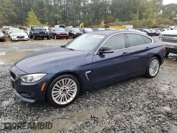 ✅ 2015 BMW 4 Series 435i xDrive • VIN: WBA4B3C5XFD669797 • Lot: 85568495. Listed on Copart with 152,374 mi. Free auction sales archive from the USA and detailed vehicle history report at DreamBid. Image 1.