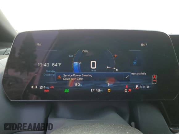 ✅ 2025 Chevrolet Equinox EV LT1 w/PCY • VIN: 3GN7DMRP8SS222184 • Lot: 90254195. Wystawiony na Copart z przebiegiem 17 149 mil. Bezpłatny archiwum sprzedaży aukcyjnych z USA i szczegółowy raport historii pojazdu na DreamBid. Zdjęcie 9.