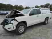 2023 Nissan Frontier S with VIN 1N6ED1CM8PN645164, listed as a Copart auction lot 86255115 with 45,599 mi miles and Salvage title. Bid and sale history available at DreamBid. Image 1.