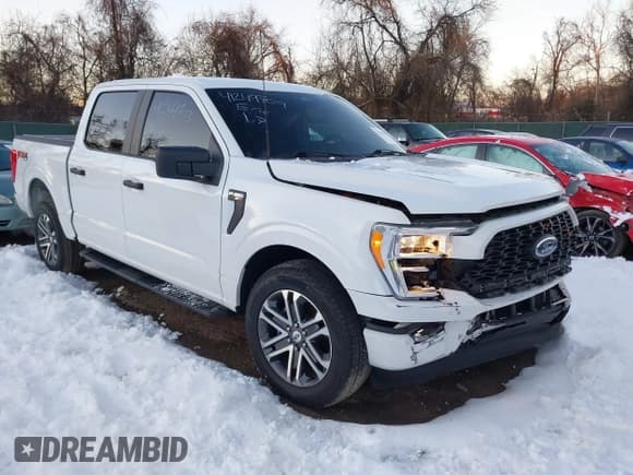 ✅ 2022 Ford F-150 XL • VIN: 1FTEW1EP1NFA62317 • Лот: 41249703. Опубликован ранее на IAAI с пробегом 57 990 миль. Бесплатный доступ к архиву аукционных продаж из США и подробный отчёт об истории автомобиля на DreamBid. Изображение 1.
