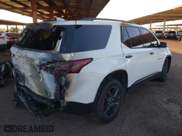 ✅ 2023 Chevrolet Traverse Premier • VIN: 1GNERKKW6PJ140932 • Lot: 43335228. Listed on IAAI with Not provided. Free auction sales archive from the USA and detailed vehicle history report at DreamBid. Image 4.