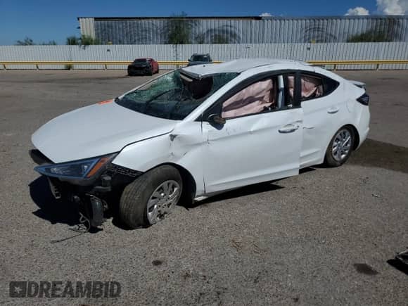 2020 Hyundai Elantra SE z VIN 5NPD74LF5LH593138, wystawiony jako Copart lot #71326095 z przebiegiem Nie podano mil oraz Szkoda całkowita • Salvage title. Historia ofert i sprzedaży dostępna na DreamBid. Obrazek 1.