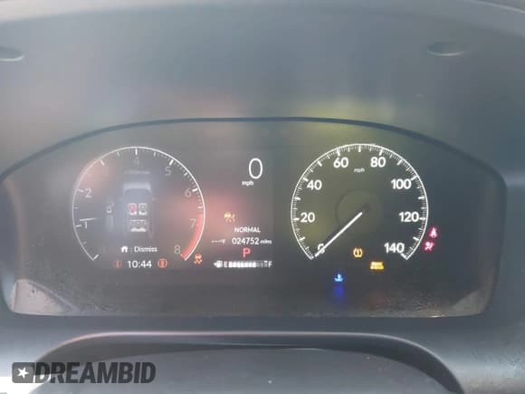 ✅ 2024 Honda HR-V LX • VIN: 3CZRZ1H32RM731258 • Lot: 43654496. Listed on IAAI with 24,752 mi. Free auction sales archive from the USA and detailed vehicle history report at DreamBid. Image 7.