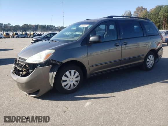 2005 Toyota Sienna LE с VIN 5TDZA23CX5S297630, выставлен на аукционе Copart как лот 89806975 с пробегом 188 549 миль миль и Списание • Salvage title. История ставок и продаж доступна на DreamBid. Изображение 1.