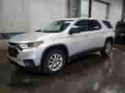 2018 Chevrolet Traverse LS z VIN 1GNEVFKW4JJ201138, wystawiony jako Copart lot #68176555 z przebiegiem 190 825 mil mil oraz Szkoda całkowita • Salvage title. Historia ofert i sprzedaży dostępna na DreamBid. Obrazek 1.