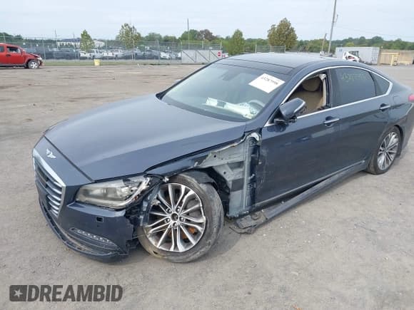 ✅ 2017 Genesis G80 3.8L • VIN: KMHGN4JE5HU172266 • Lot: 43287998. Wystawiony na IAAI z przebiegiem 119 826 mil. Bezpłatny archiwum sprzedaży aukcyjnych z USA i szczegółowy raport historii pojazdu na DreamBid. Zdjęcie 2.