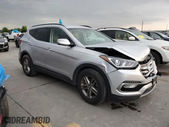 ✅ 2017 Hyundai Santa Fe 2.4L • VIN: 5XYZU3LB2HG451169 • Лот: 54615084. Опубликован ранее на Copart с пробегом 87 202 миль. Бесплатный доступ к архиву аукционных продаж из США и подробный отчёт об истории автомобиля на DreamBid. Изображение 4.