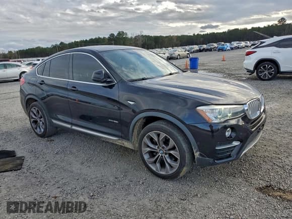 ✅ 2018 BMW X4 xDrive28i • VIN: 5UXXW3C56J0T81021 • Lot: 93024965. Listed on Copart with 117,695 mi. Free auction sales archive from the USA and detailed vehicle history report at DreamBid. Image 4.