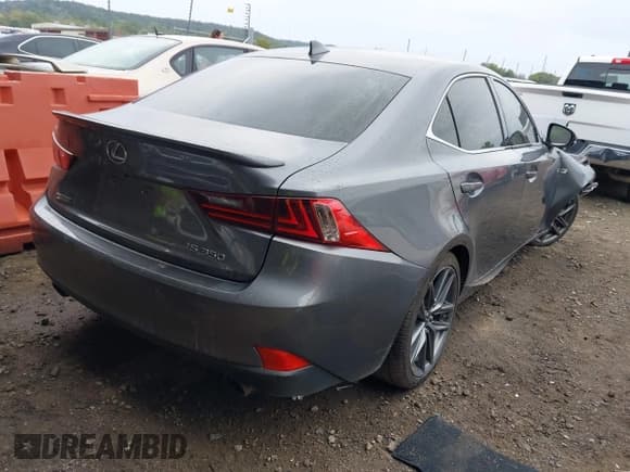 ✅ 2015 Lexus IS 350 • VIN: JTHBE1D27F5019778 • Lot: 43438889. Listed on IAAI with 87,282 mi. Free auction sales archive from the USA and detailed vehicle history report at DreamBid. Image 4.