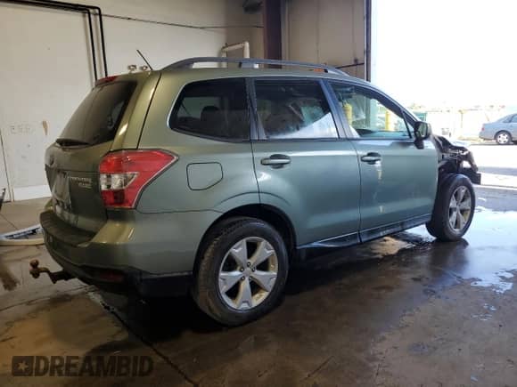 2015 Subaru Forester Premium with VIN JF2SJADC1FG527174, listed as a Copart auction lot 63312005 with 76,204 mi miles and Salvage title. Bid and sale history available at DreamBid. Image 3.