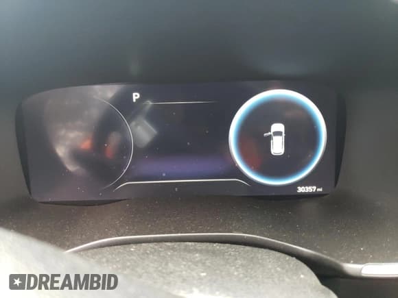 ✅ 2021 Hyundai Santa Fe Blue • VIN: KM8S2DA1XMU006125 • Lot: 76073644. Listed on Copart with 30,357 mi. Free auction sales archive from the USA and detailed vehicle history report at DreamBid. Image 9.