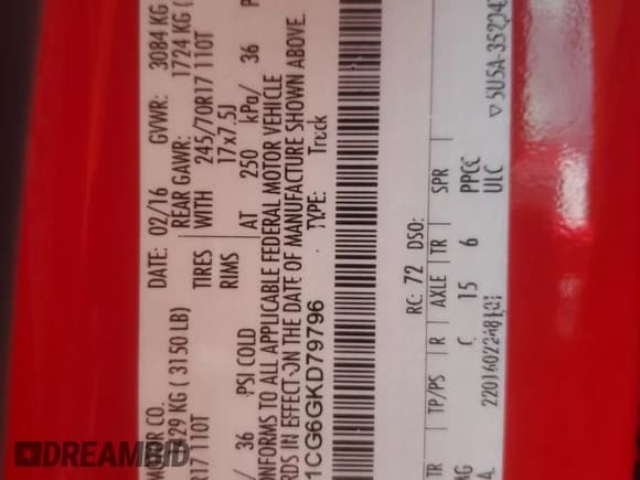 ✅ 2016 Ford F-150 Lariat • VIN: 1FTEW1CG6GKD79796 • Lot: 91829605. Wystawiony na Copart z przebiegiem 128 092 mil. Bezpłatny archiwum sprzedaży aukcyjnych z USA i szczegółowy raport historii pojazdu na DreamBid. Zdjęcie 12.