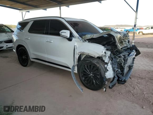 ✅ 2024 Hyundai Palisade Calligraphy • VIN: KM8R7DGE8RU707506 • Лот: 85328904. Опубликован ранее на Copart с пробегом 33 937 миль. Бесплатный доступ к архиву аукционных продаж из США и подробный отчёт об истории автомобиля на DreamBid. Изображение 4.