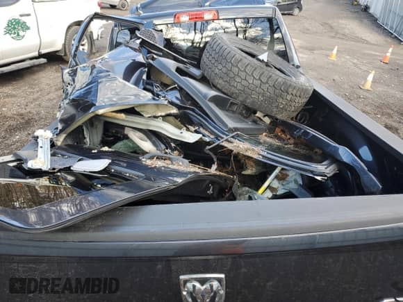 2019 Ram 1500 Express with VIN 1C6RR7FG2KS632409, listed as a Copart auction lot 82521654 with Not provided miles and Salvage title. Bid and sale history available at DreamBid. Image 12.