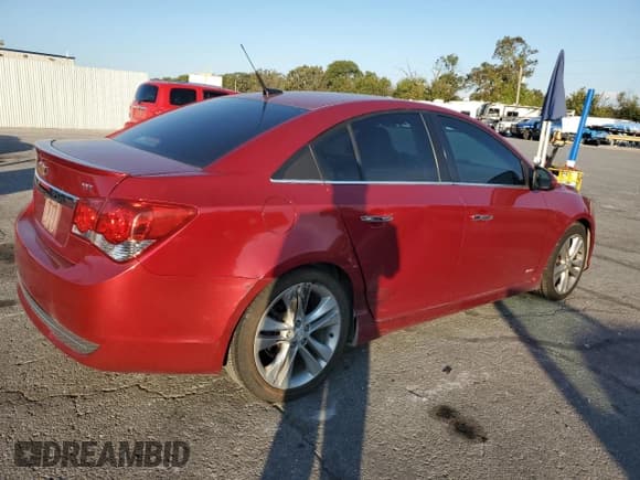 ✅ 2014 Chevrolet Cruze LTZ • VIN: 1G1PG5SB8E7257761 • Lot: 85917085. Listed on Copart with 142,177 mi. Free auction sales archive from the USA and detailed vehicle history report at DreamBid. Image 3.