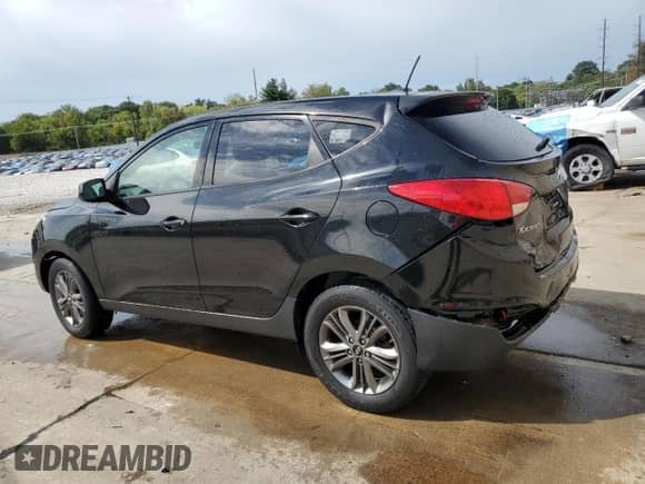 2014 Hyundai Tucson GLS z VIN KM8JT3AF6EU843955, wystawiony jako Copart lot #71417804 z przebiegiem 105 927 mil mil oraz Szkoda całkowita • Salvage title. Historia ofert i sprzedaży dostępna na DreamBid. Obrazek 2.