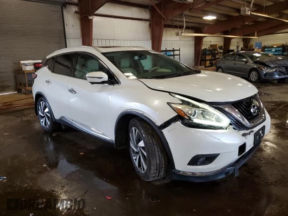 ✅ 2016 Nissan Murano S • VIN: 5N1AZ2MH7GN147883 • Lot: 70018955. Listed on Copart with 174,843 mi. Free auction sales archive from the USA and detailed vehicle history report at DreamBid. Image 4.