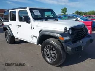 ✅ 2024 Jeep Wrangler Sport S • VIN: 1C4PJXDG5RW244037 • Lot: 42322052. Listed on IAAI with 29,580 mi. Free auction sales archive from the USA and detailed vehicle history report at DreamBid. Image 1.