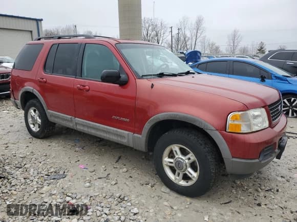 ✅ 2002 Ford Explorer XLT • VIN: 1FMZU73EX2UC71506 • Lot: 52396895. Listed on Copart with 201,469 mi. Free auction sales archive from the USA and detailed vehicle history report at DreamBid. Image 4.