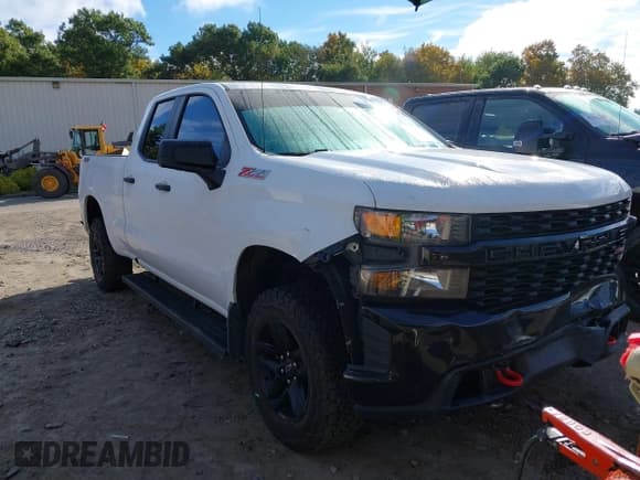 ✅ 2020 Chevrolet Silverado 1500 Custom Trail Boss • VIN: 1GCRYCEF2LZ237152 • Lot: 40449201. Listed on IAAI with 117,848 mi. Free auction sales archive from the USA and detailed vehicle history report at DreamBid. Image 1.