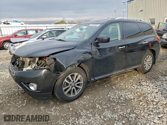 ✅ 2015 Nissan Pathfinder Platinum • VIN: 5N1AR2MM8FC656923 • Lot: 93296835. Listed on Copart with 139,887 mi. Free auction sales archive from the USA and detailed vehicle history report at DreamBid. Image 1.