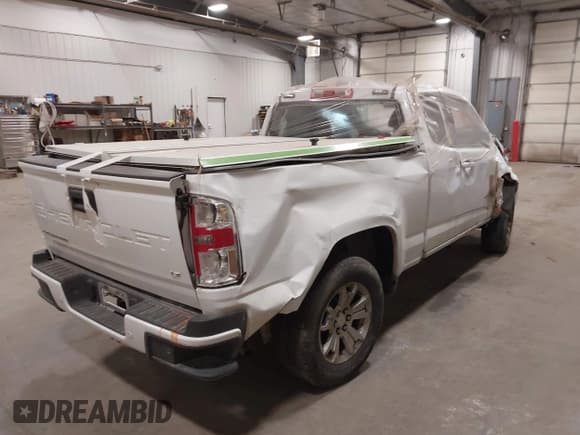 ✅ 2022 Chevrolet Colorado 2WD LT • VIN: 1GCHSCEA4N1220002 • Lot: 43449830. Listed on IAAI with Not provided. Free auction sales archive from the USA and detailed vehicle history report at DreamBid. Image 4.