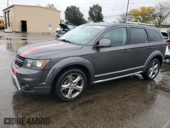 ✅ 2017 Dodge Journey Crossroad Plus • VIN: 3C4PDDGG9HT566735 • Lot: 82717585. Listed on Copart with 174,914 mi. Free auction sales archive from the USA and detailed vehicle history report at DreamBid. Image 1.
