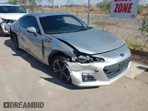 ✅ 2014 Subaru BRZ Limited • VIN: JF1ZCAC15E9604399 • Lot: 43050888. Listed on IAAI with 191,473 mi. Free auction sales archive from the USA and detailed vehicle history report at DreamBid. Image 1.