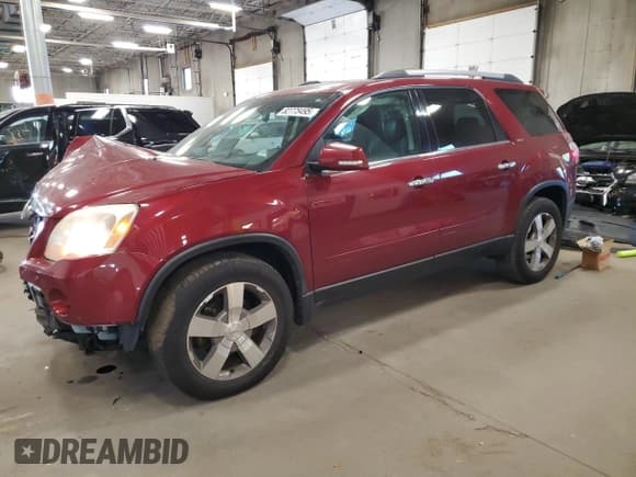 ✅ 2010 GMC Acadia SLT1 • VIN: 1GKLVMED4AJ224566 • Lot: 82775495. Listed on Copart with 253,212 mi. Free auction sales archive from the USA and detailed vehicle history report at DreamBid. Image 1.