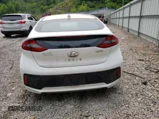 2017 Hyundai Ioniq SEL with VIN KMHC75LC4HU051982, listed as a Copart auction lot 54739643 with Not provided miles and . Bid and sale history available at DreamBid. Image 6.